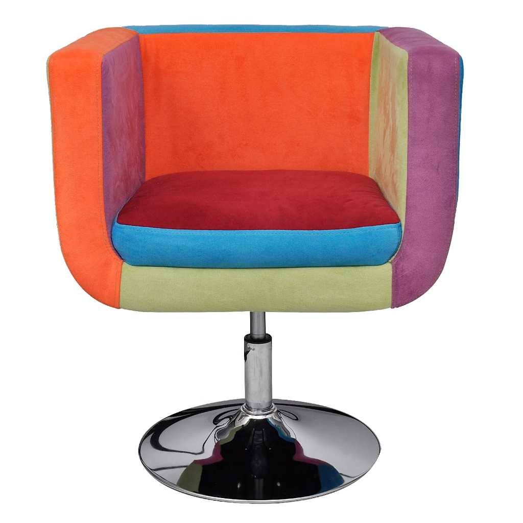 Lænestol med patchworkdesign stof - number 2.