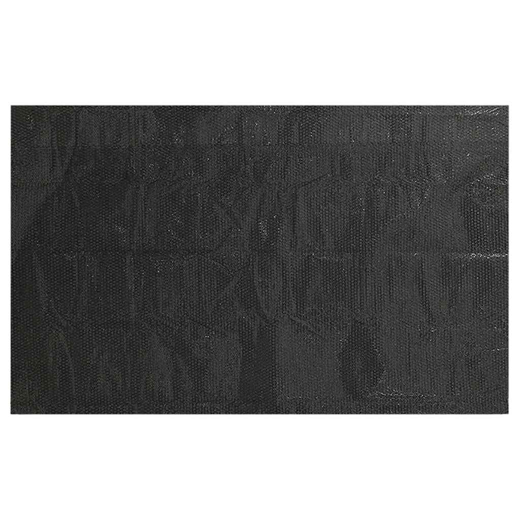 Couverture de piscine flottante solaire en pe rectangulaire 6x4 m - noir, 600 x 400 cm 200 μm, 1 - number 3.