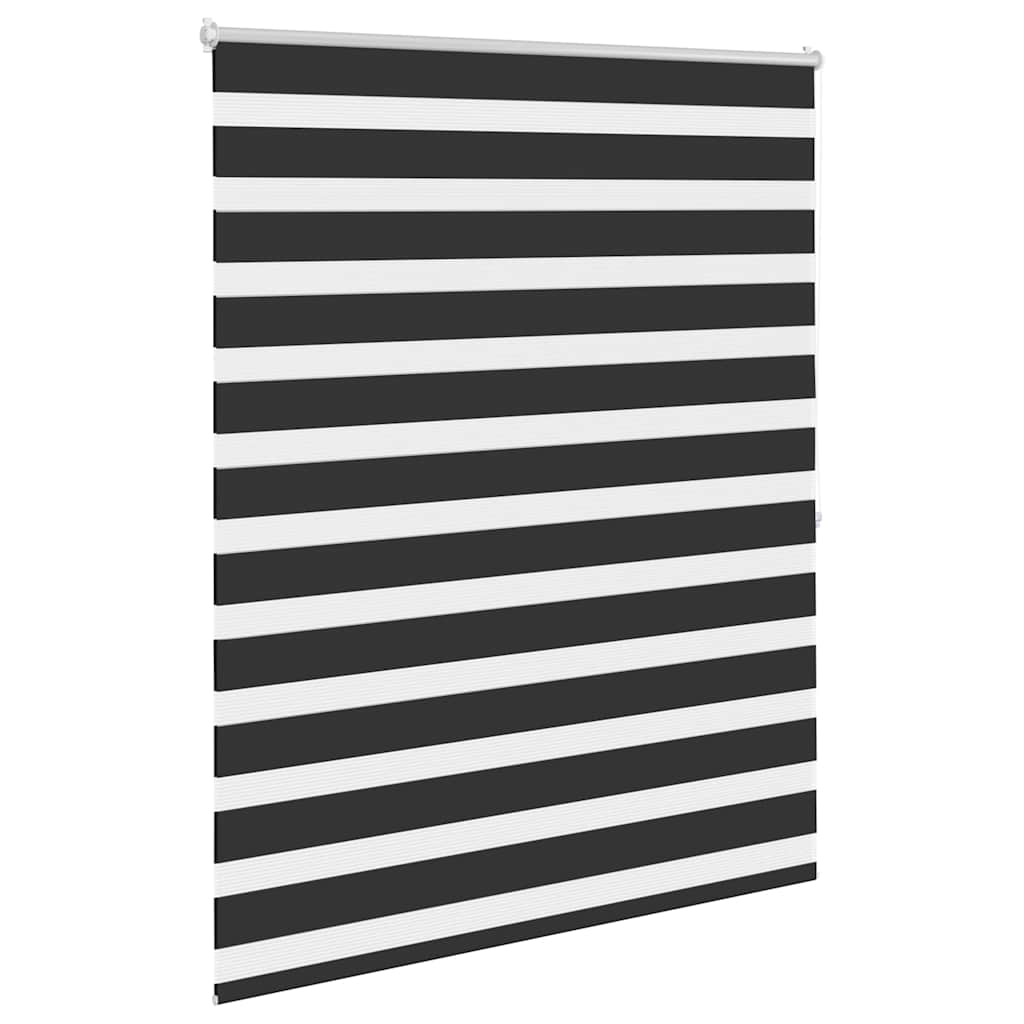Store enrouleur au motif zèbre 120 x 175 cm noir - number 3.