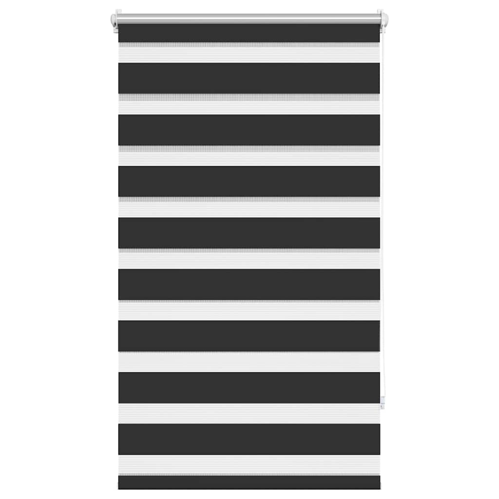 Roller blind zebra design black 90 x 150 cm - number 2.