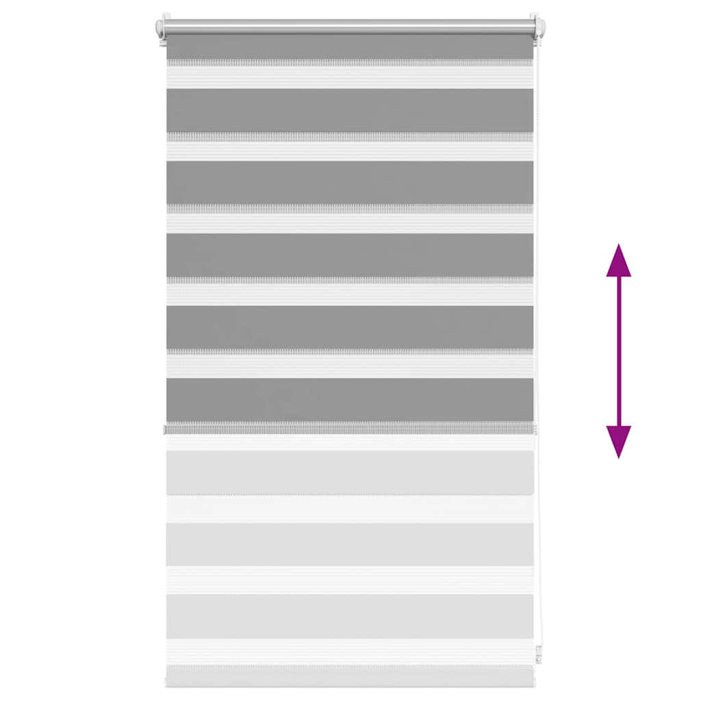 Boute vers le rouleau à zebradesign - gris, 50 x 100 cm - number 6.