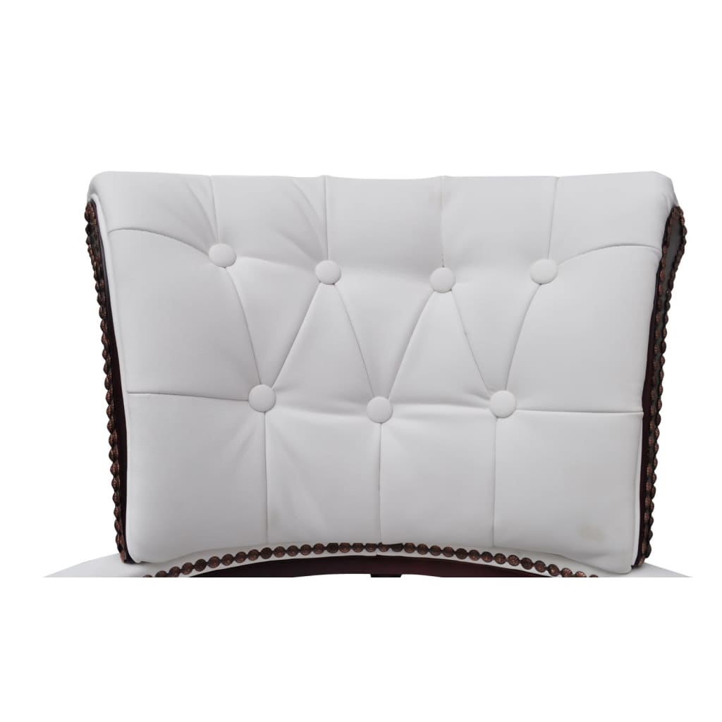 Swivel office chair - white, 1 - number 4.