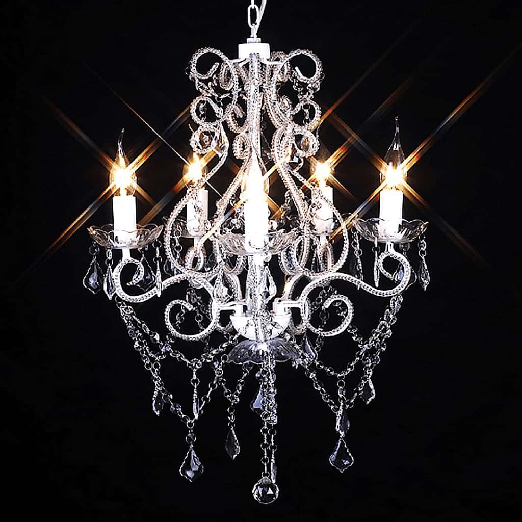 Chandelier with 2800 crystals e14 - number 2.