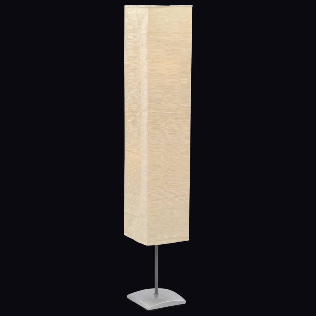 Standerlampe med stålfod 135 cm beige - number 1.