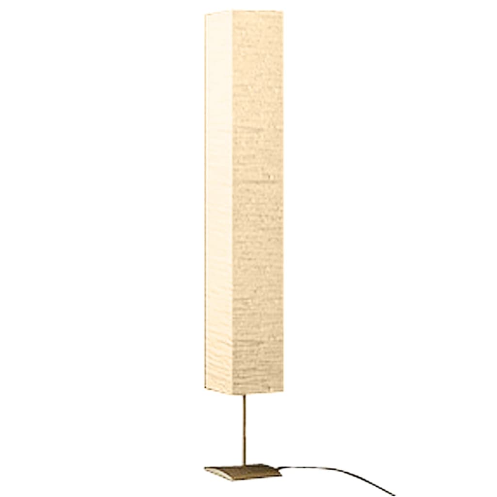 Floor lamp with steel base 170 cm beige - number 2.