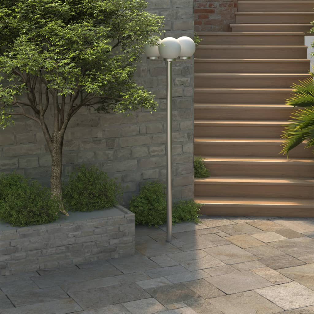 Lampadaire pour le jardin 3 lampes 220 cm - number 4.