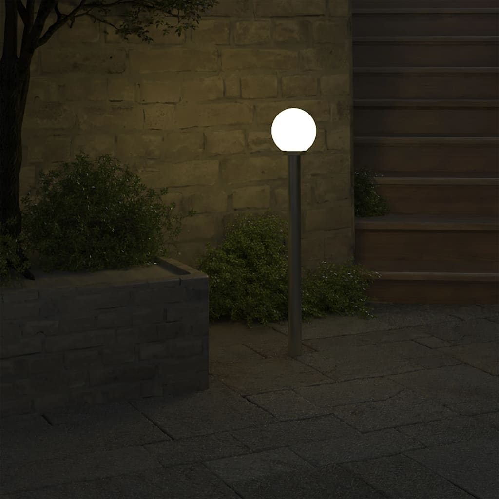 Lighting post for garden 1 lamps 110 cm - number 4.