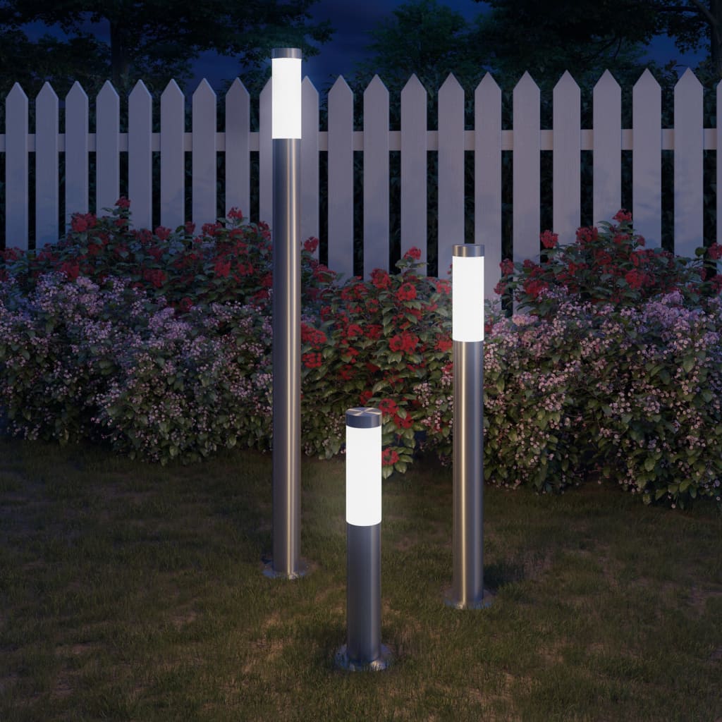 Garden lamp set in 3 heights - number 10.