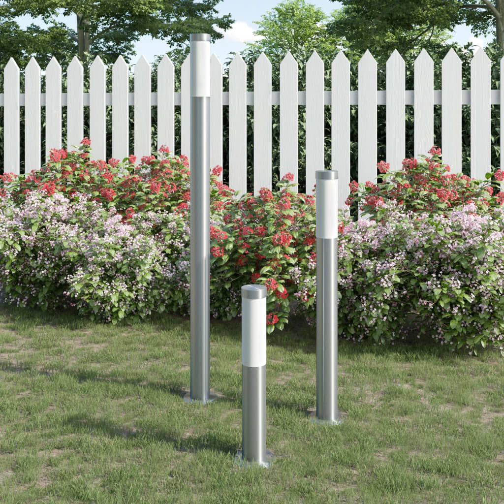 Garden lamp set in 3 heights - number 9.