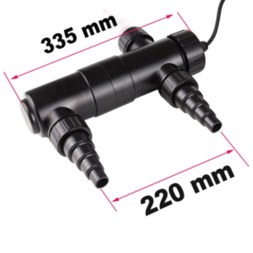 Uvc-enhed til havedam 10000 l - number 5.