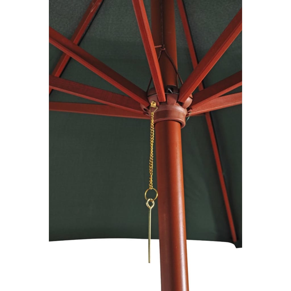 Parasol 258 cm grøn - number 4.