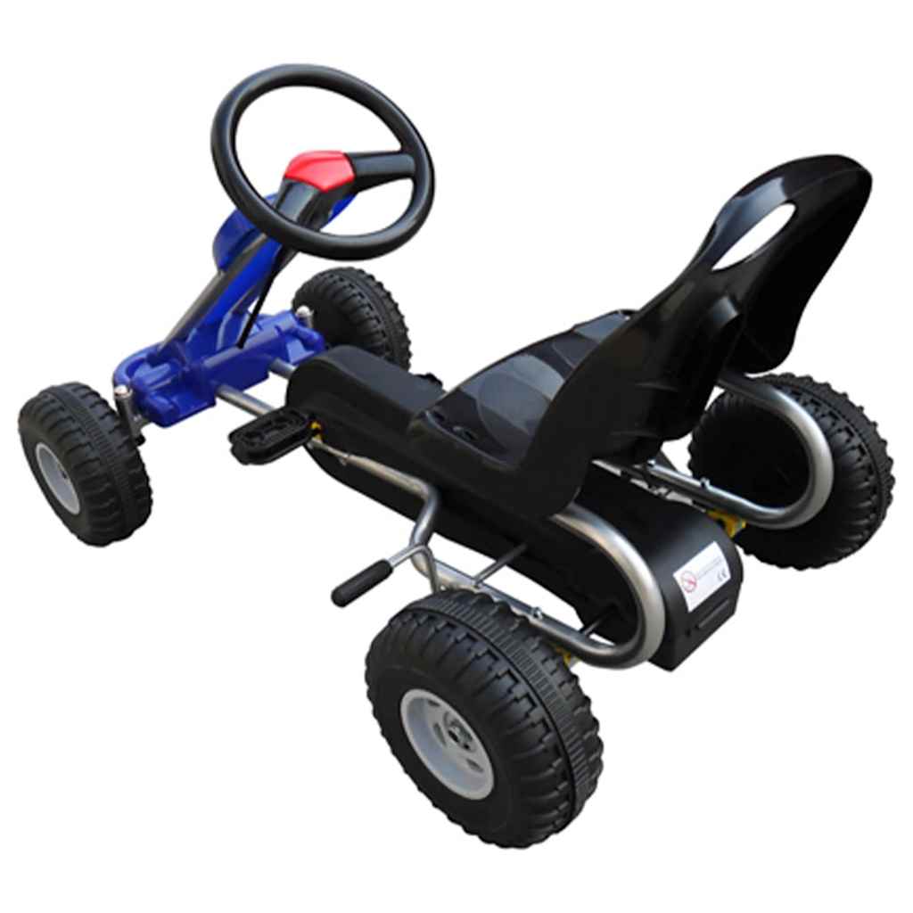 Pédale -gokart - bleu - number 3.