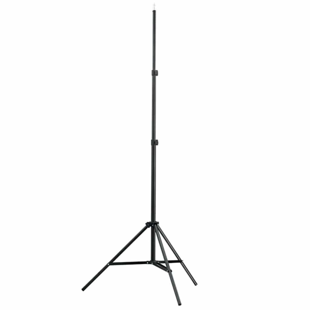 Studijski set s crnom foto pozadinom i lampama 600 x 300 cm - number 7.