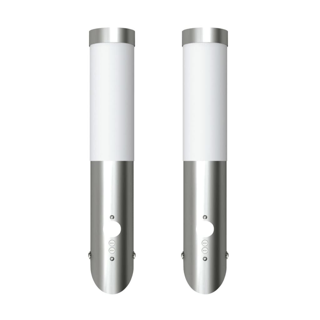 Enego udendørs væglampe med bevægelsesføler 2-pack - number 1.
