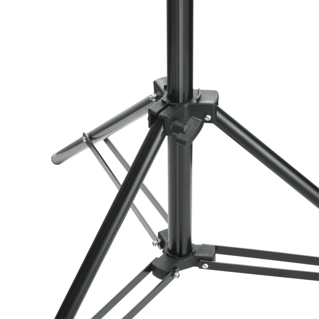 Sistema di supporto per sfondo fotografico - nero, 600 x 300 cm - number 4.