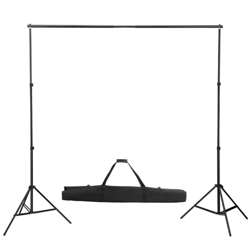 Sistema di supporto per sfondo fotografico - nero, 600 x 300 cm - number 3.