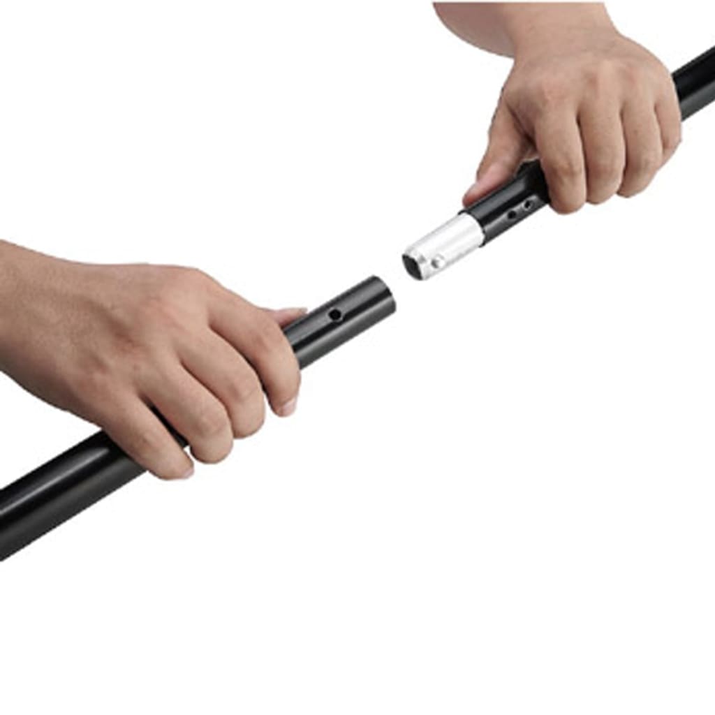 Sistema di supporto per sfondo fotografico - nero, 600 x 300 cm - number 6.