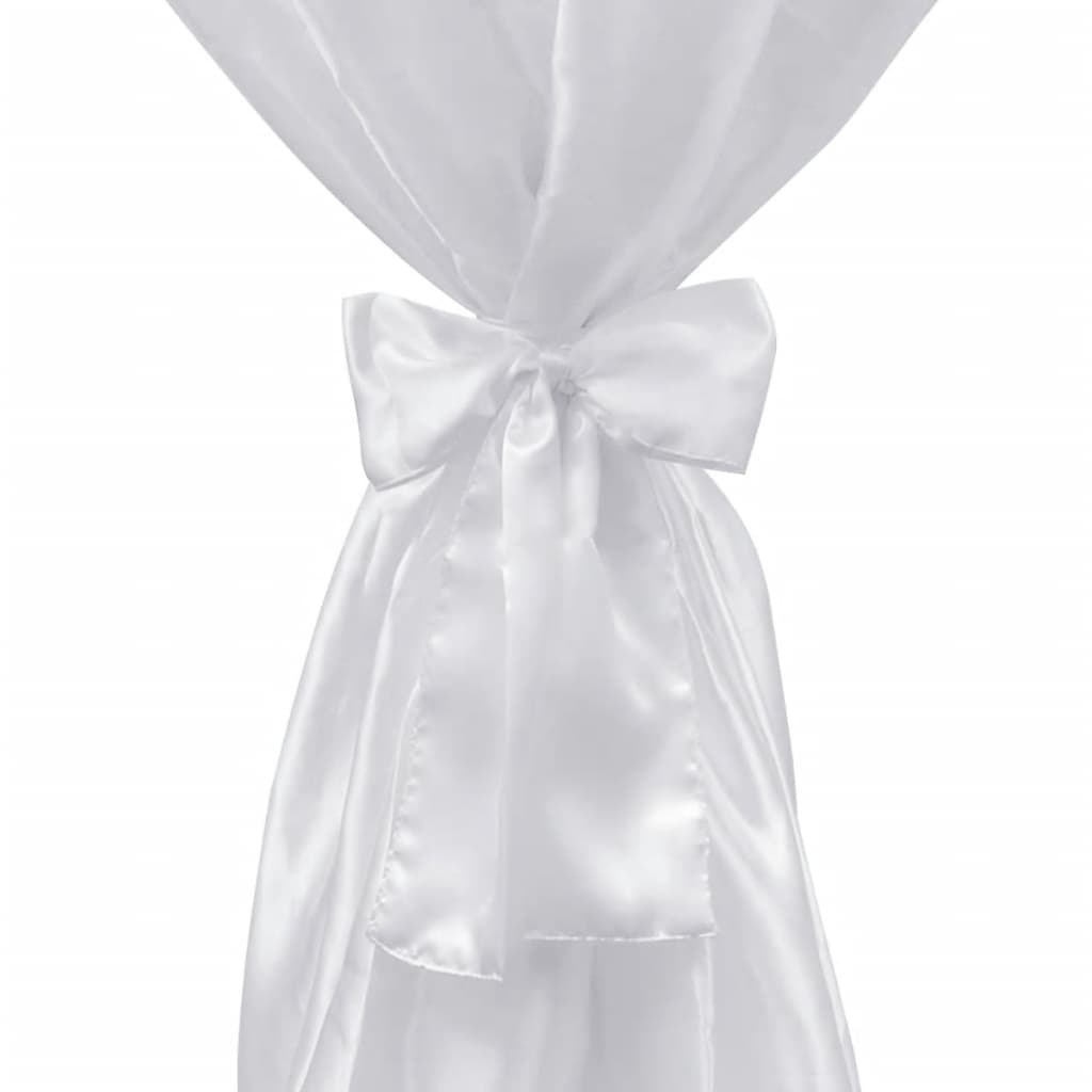 Nappe blanche 60cm avec ruban 2 pcs - number 3.
