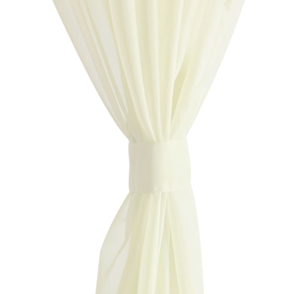 Rideau crème 140 x 245 cm 2 pcs - number 4.