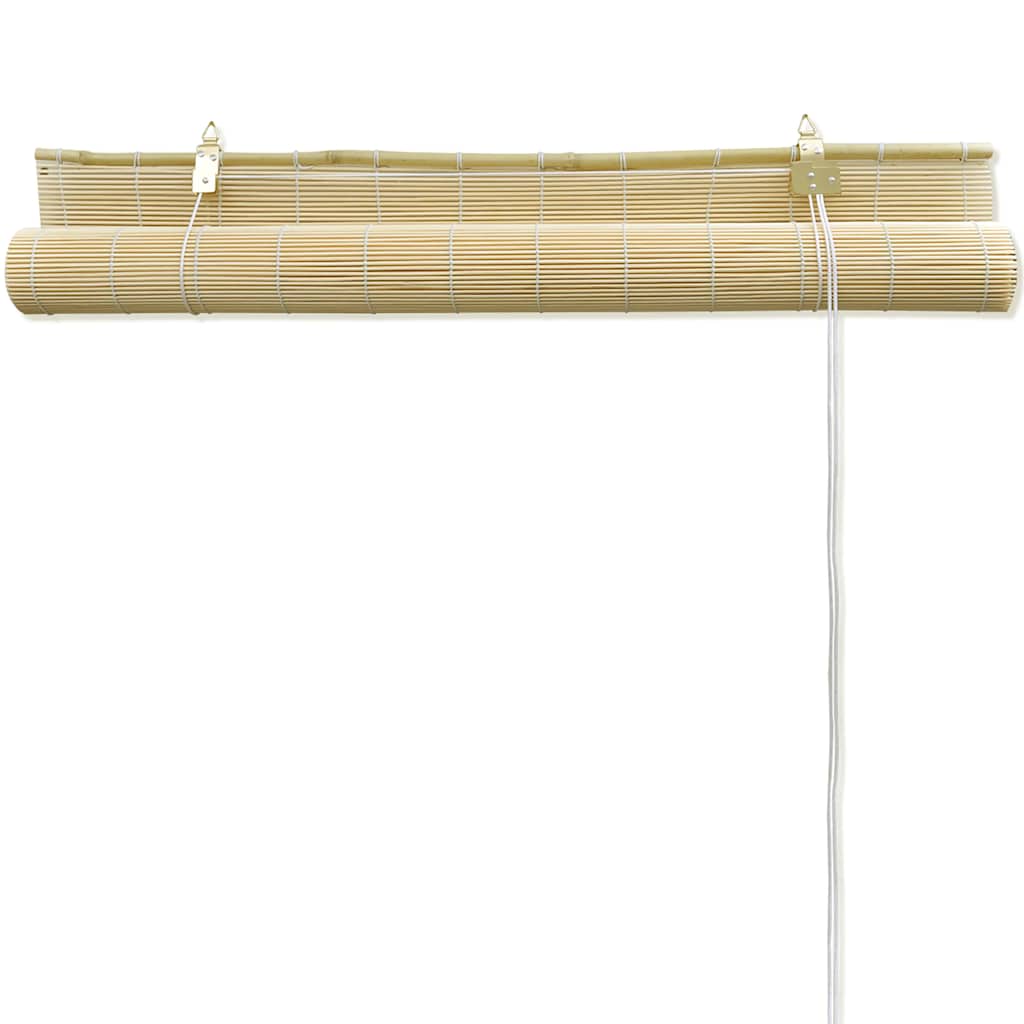 Store enrouleur 80x160 cm bambou naturel - number 5.