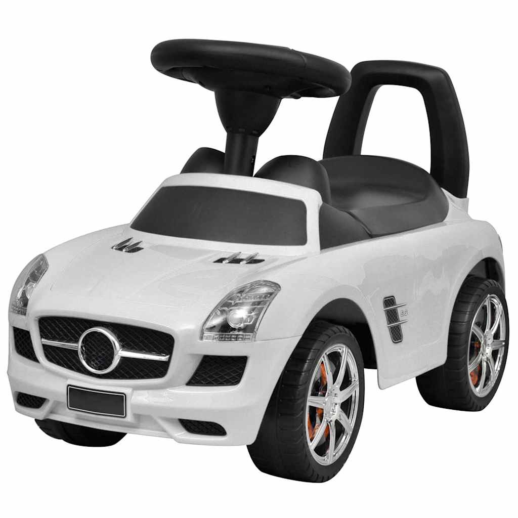 Voiture pour enfants blanche - number 1.