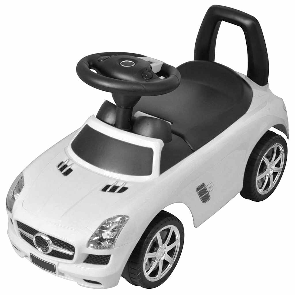 Voiture pour enfants blanche - number 2.