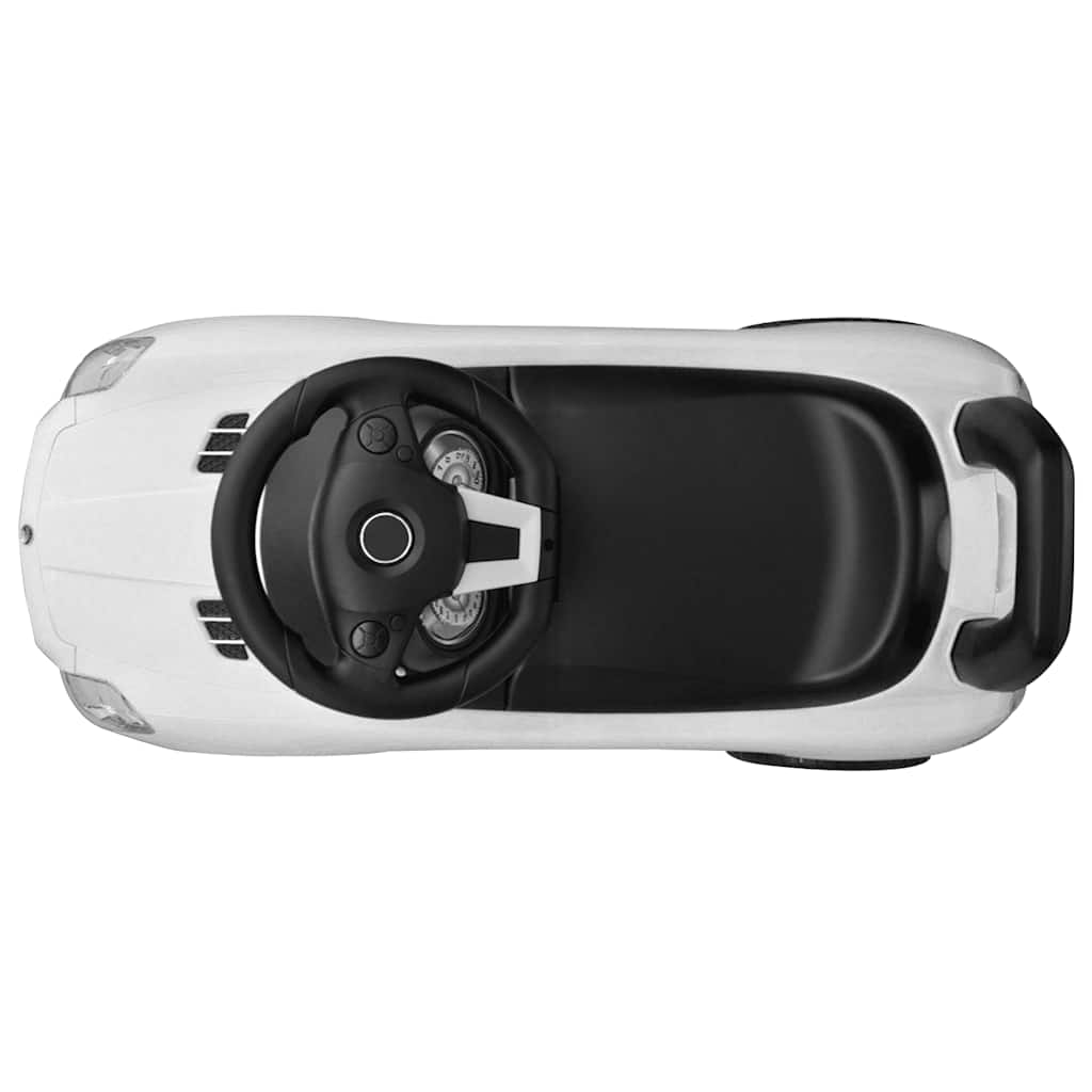 Voiture pour enfants blanche - number 4.