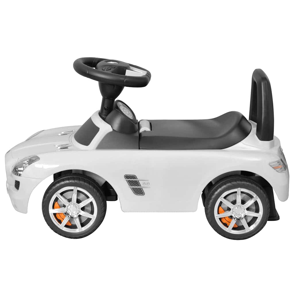 Voiture pour enfants blanche - number 5.