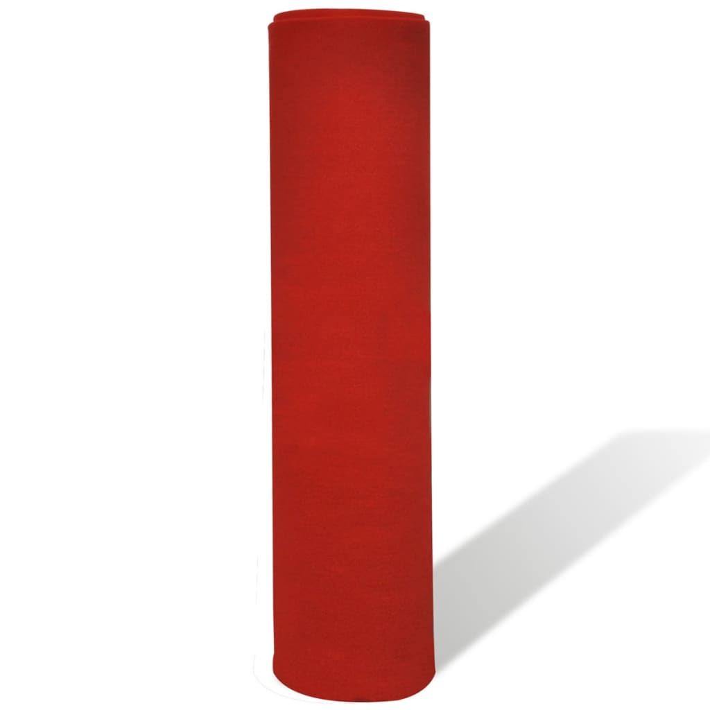Tapis rouge 1x5 m extra lourd 400 g/m2 - number 4.