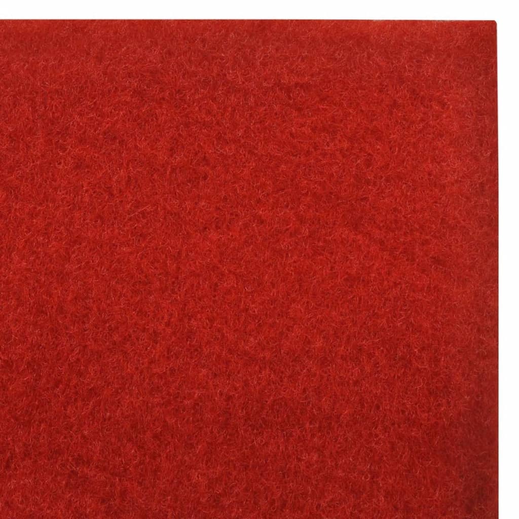 Tapis rouge 1x5 m extra lourd 400 g/m2 - number 6.