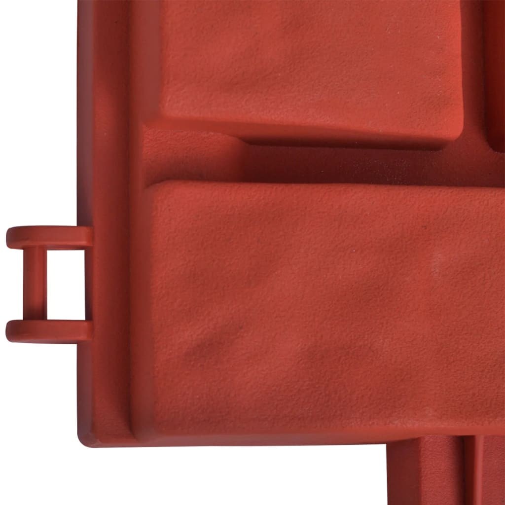 Plænekant 11 stk. murstensdesign - number 4.