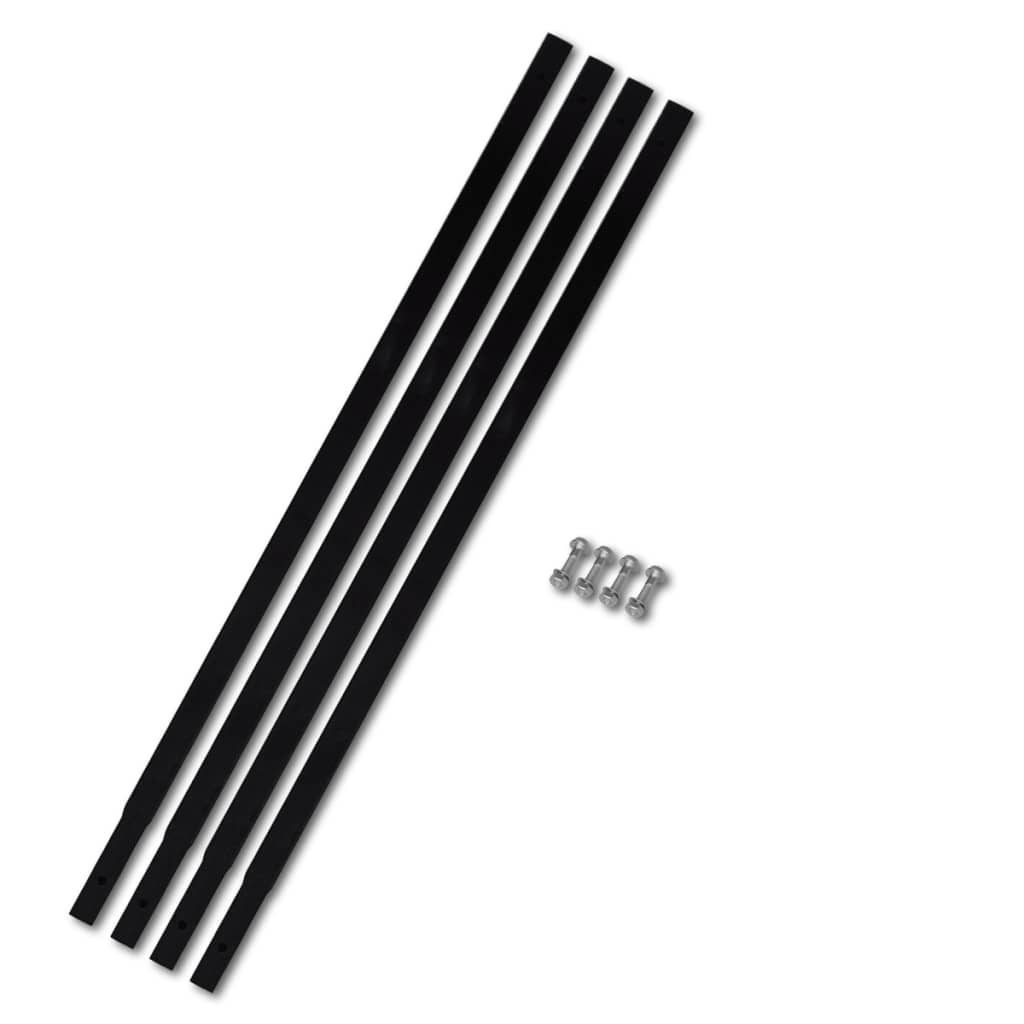 Zabijač pilota s ručkom, 80 mm, s produžnom cijevi, 9 m, čelik - 80 mm, s 9 m cijevi - number 7.