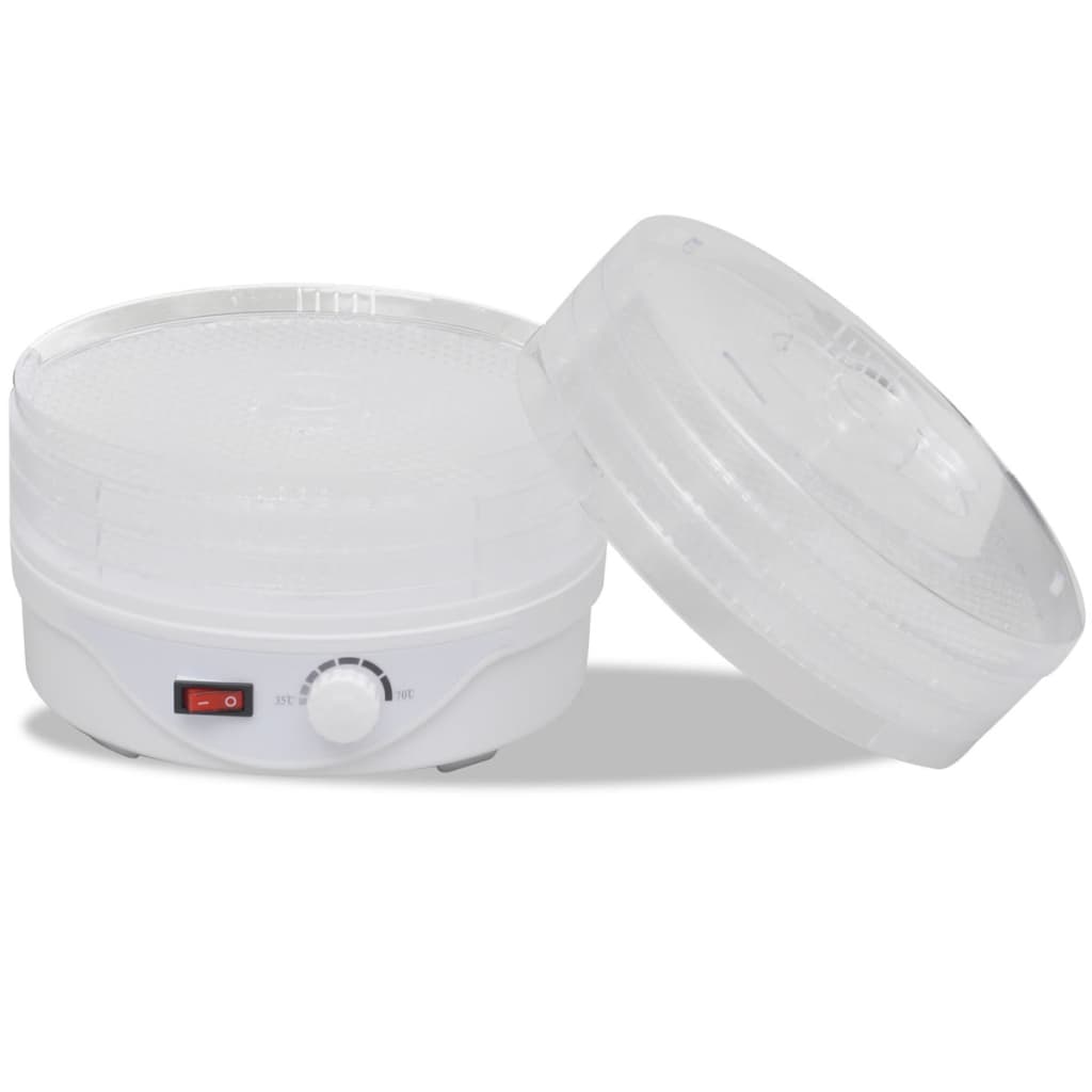 Fødevaredehydrator med 6 stabelbare bakker (rund) - number 2.