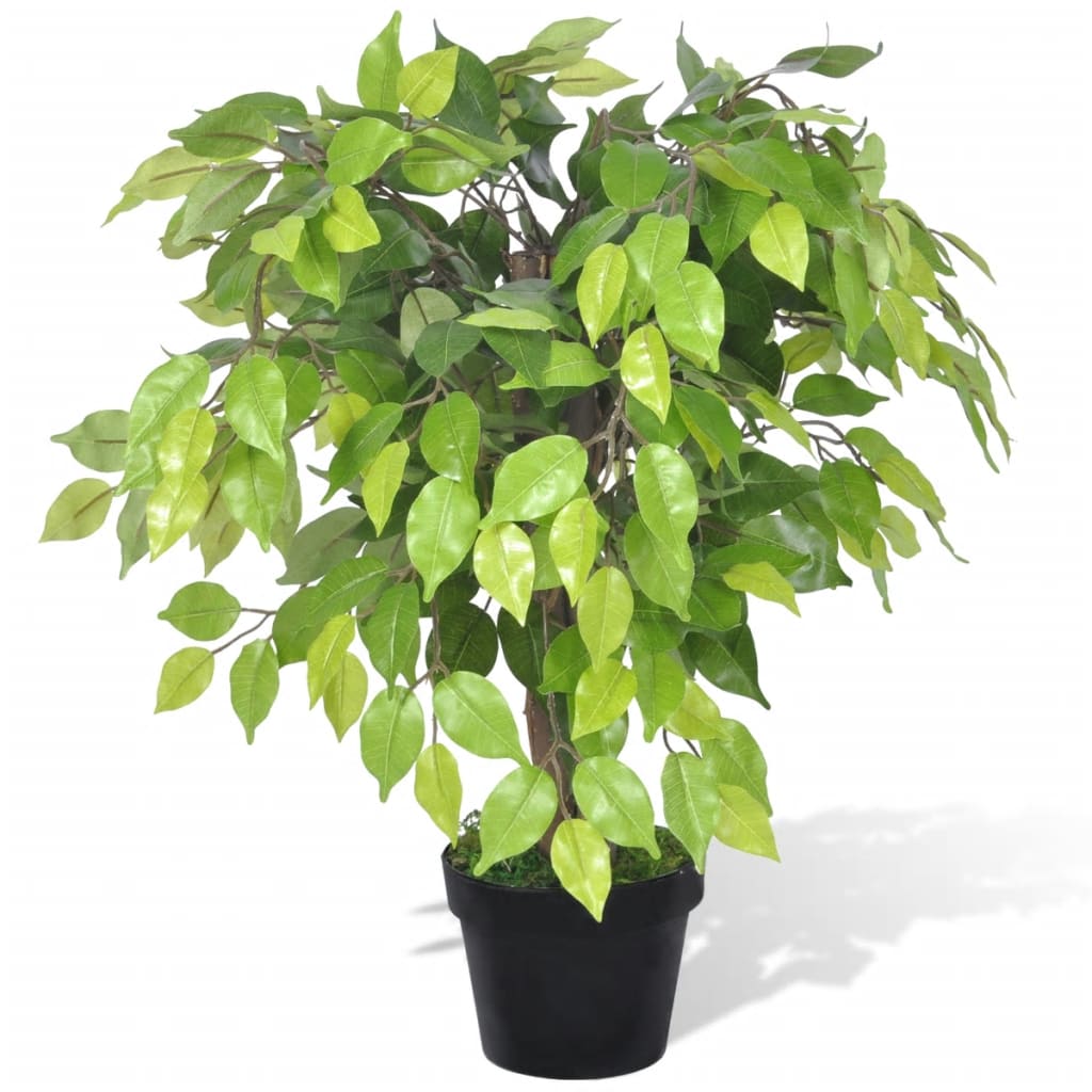 Ficus nain artificiel avec pot 60 cm - number 1.