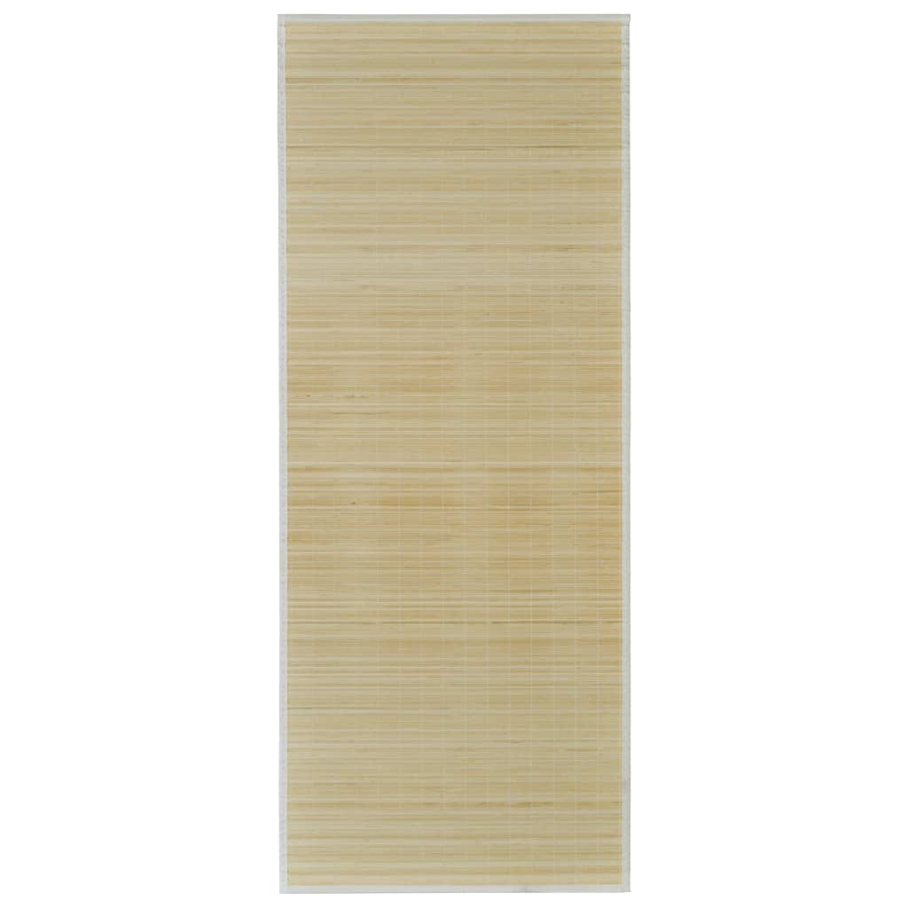Tappeto rettangolare bambù colore naturale - beige, 120 x 180 cm - number 2.