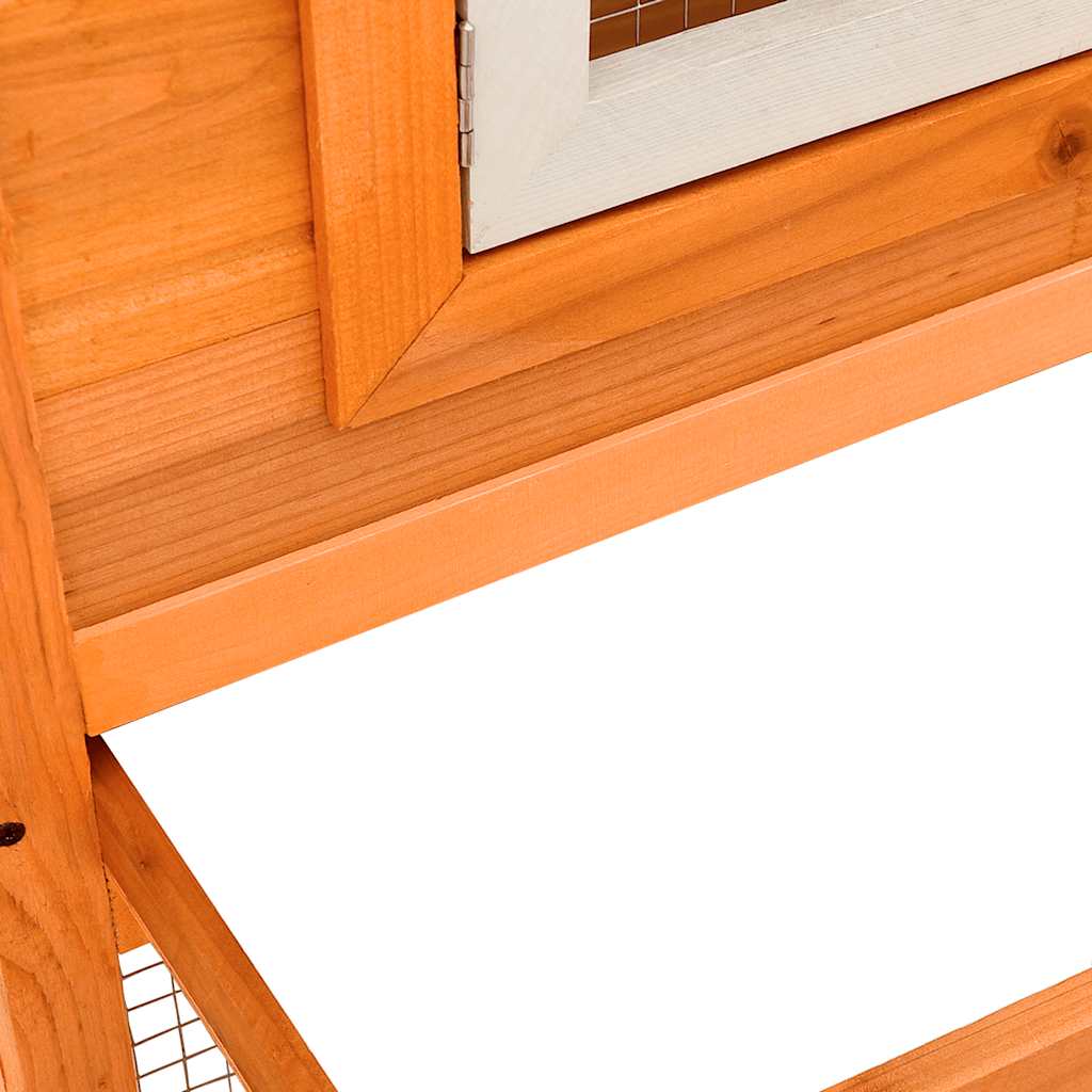 Grande cage à lapin d'extérieur 2 maisons - number 6.