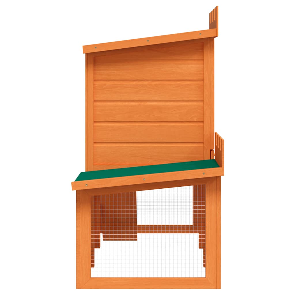 Grande cage à lapin d'extérieur 1 maison - number 4.