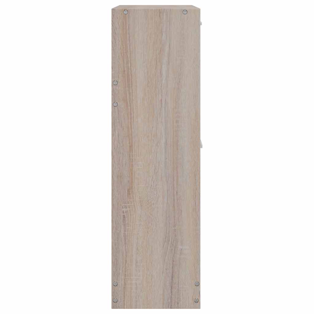 Ormarić za cipele sa 2 odjeljka drveni izgled hrasta - number 4.