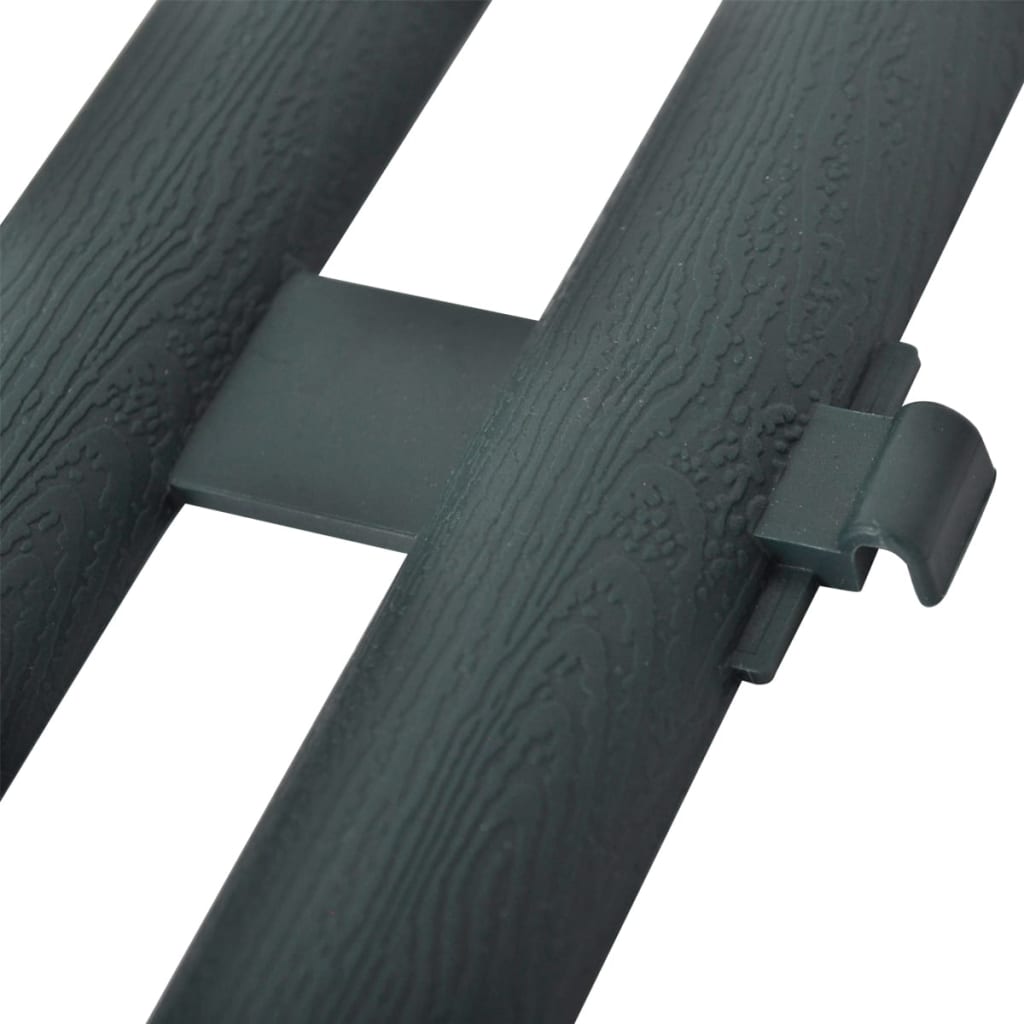 Bedhegn stk. 10 m - grøn, 17 - number 4.