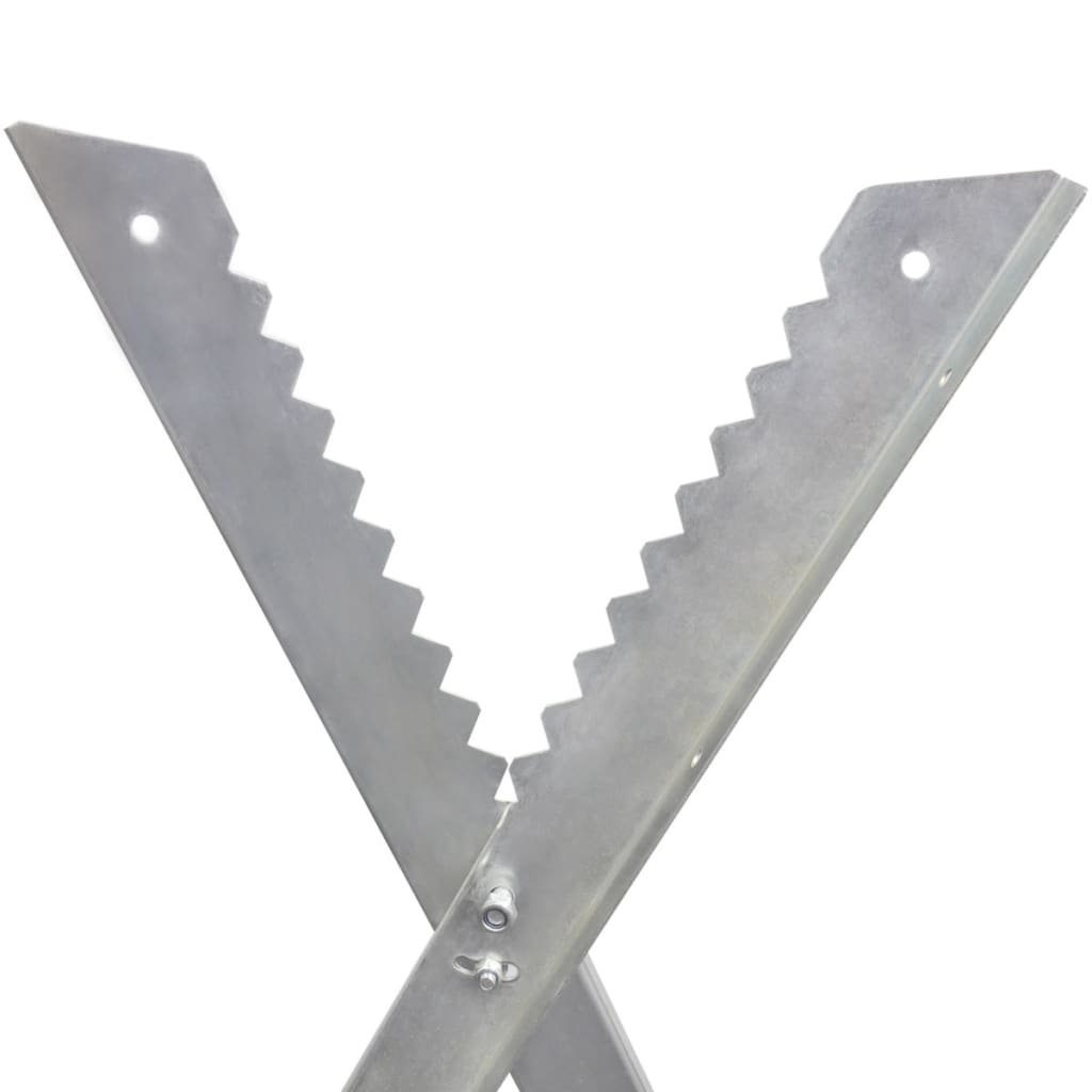 Sammenfoldelig galvaniseret savhest til træarbejde - number 4.