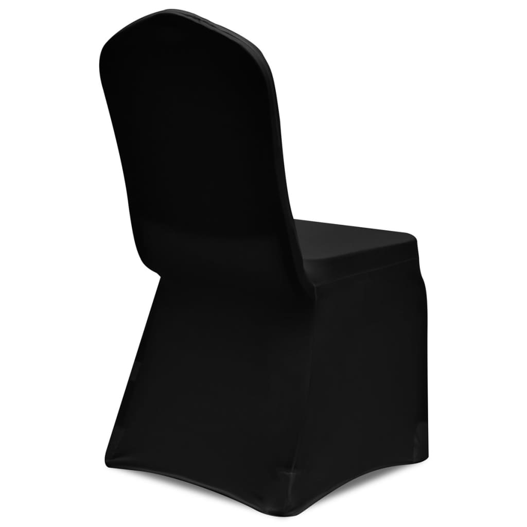 Housses de chaise pc de couleur noire - noir, 50 - number 4.
