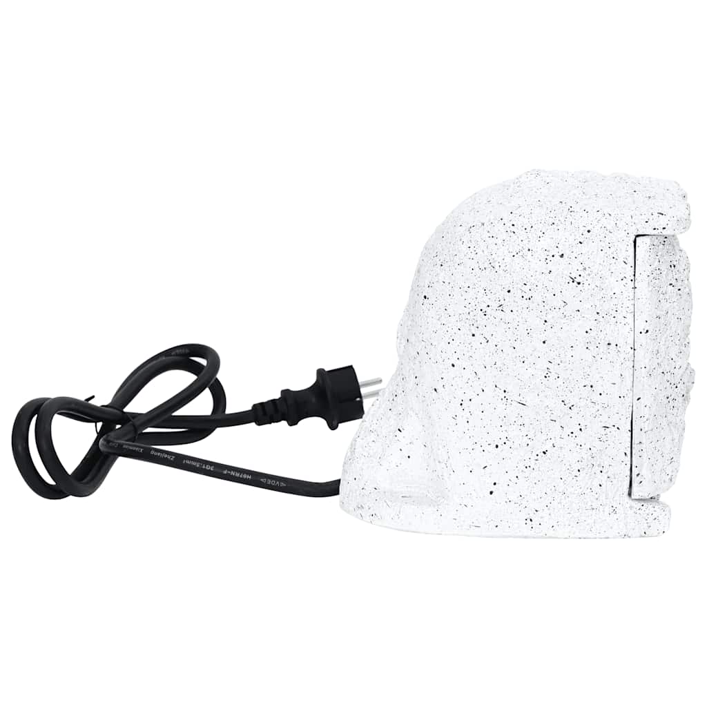 Utomhusuttag med timer konststen - number 4.