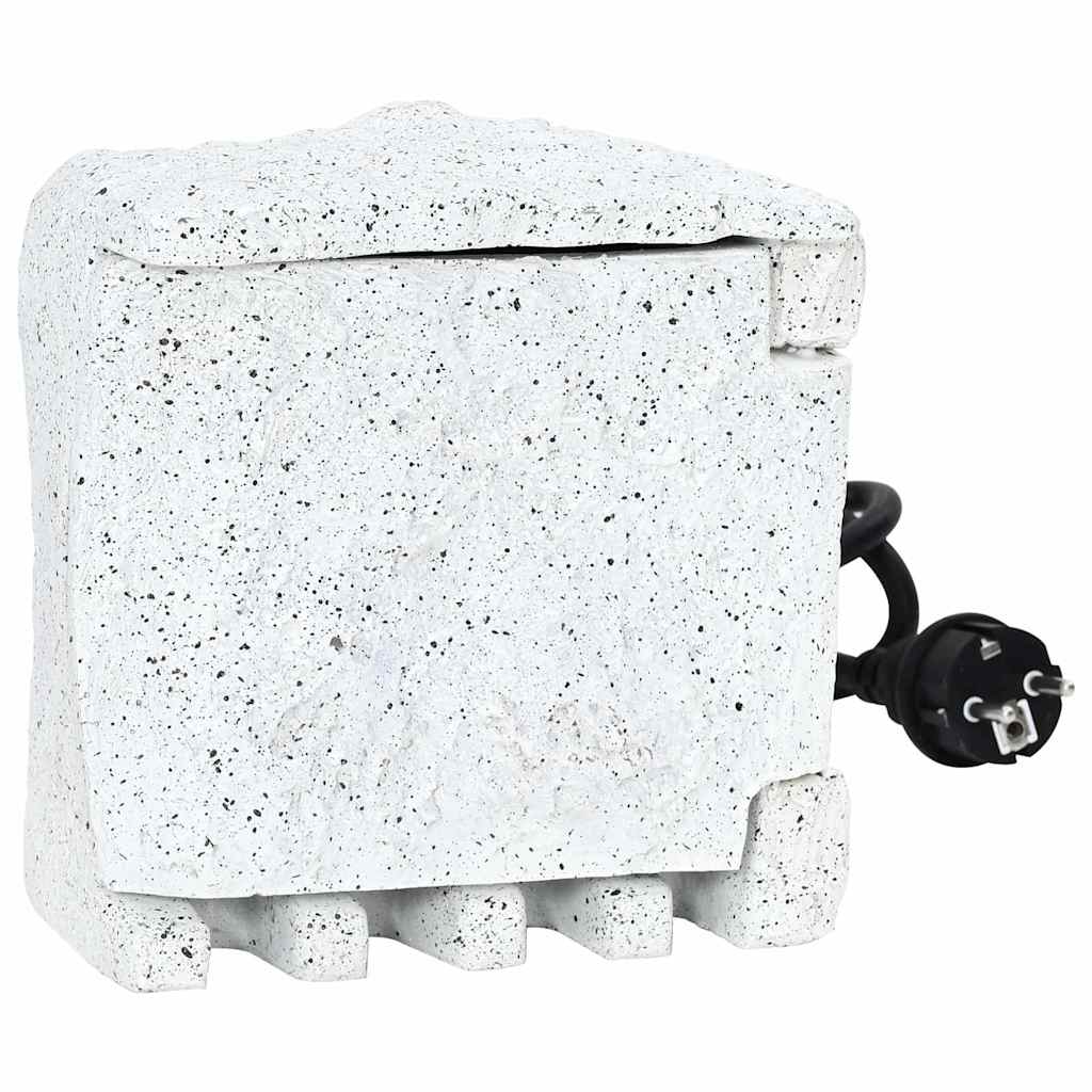 Utomhusuttag med timer konststen - number 3.