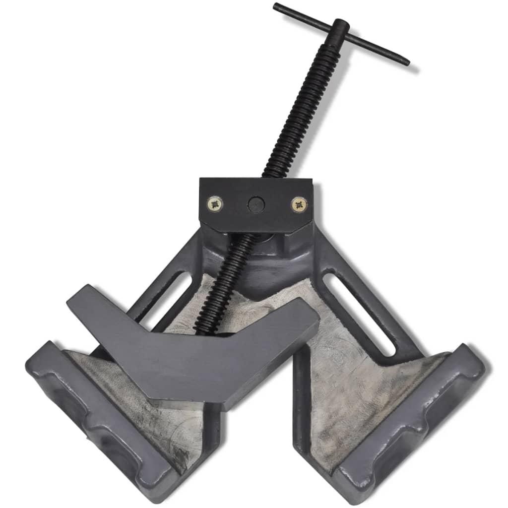 Hjørnevendt trykborsskruestik manuel betjening 115 mm - number 4.