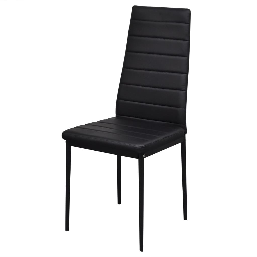 Zestaw stołowy 7 części czarny - number 5.