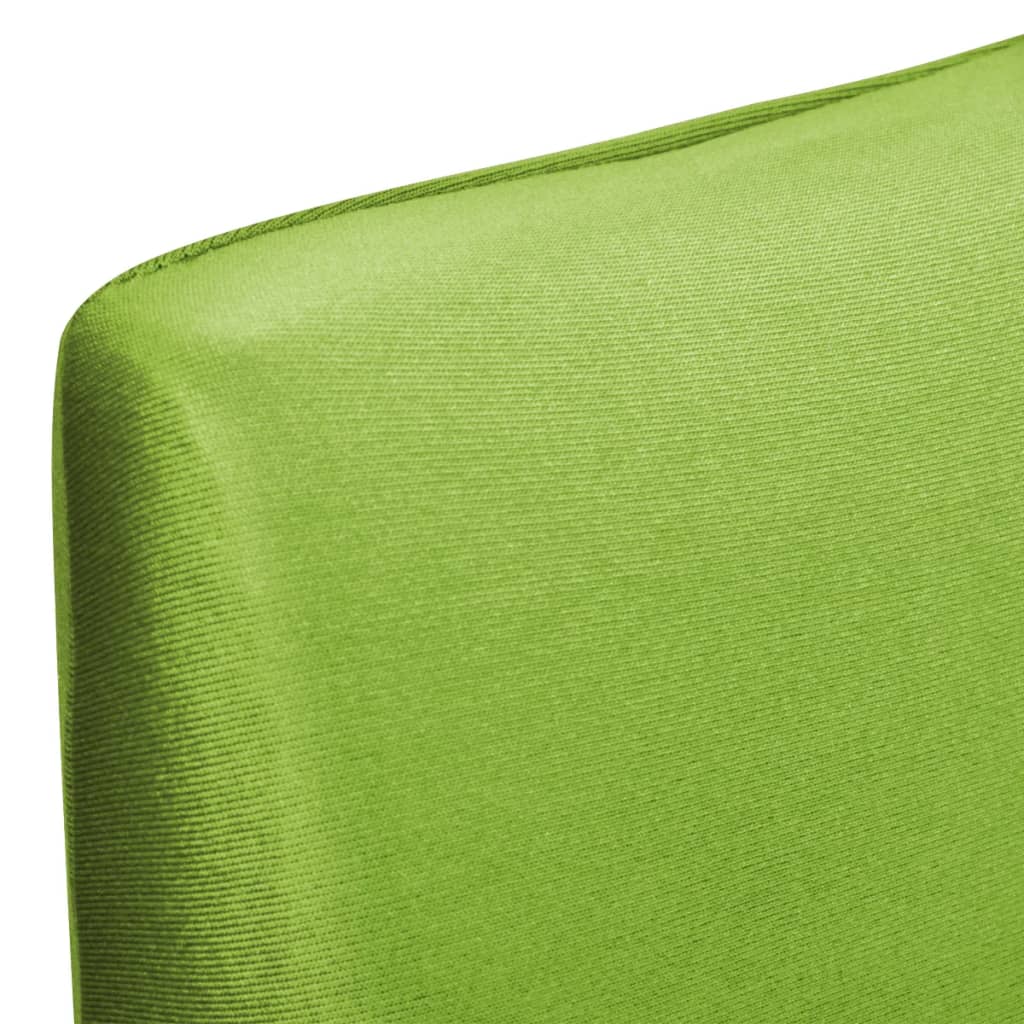 Couverture de chaise en pc extensible. - vert, 4 - number 5.
