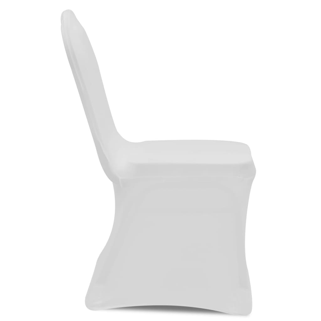 Couverture de chaise en pc extensible. - blanc, 4 - number 4.