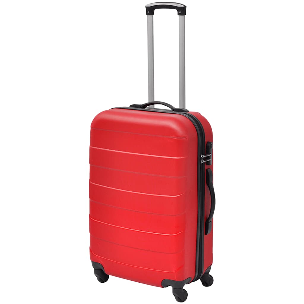 Hartschalen-trolley-set 45,5/55/66 cm - rot, 1, 4 - number 2.