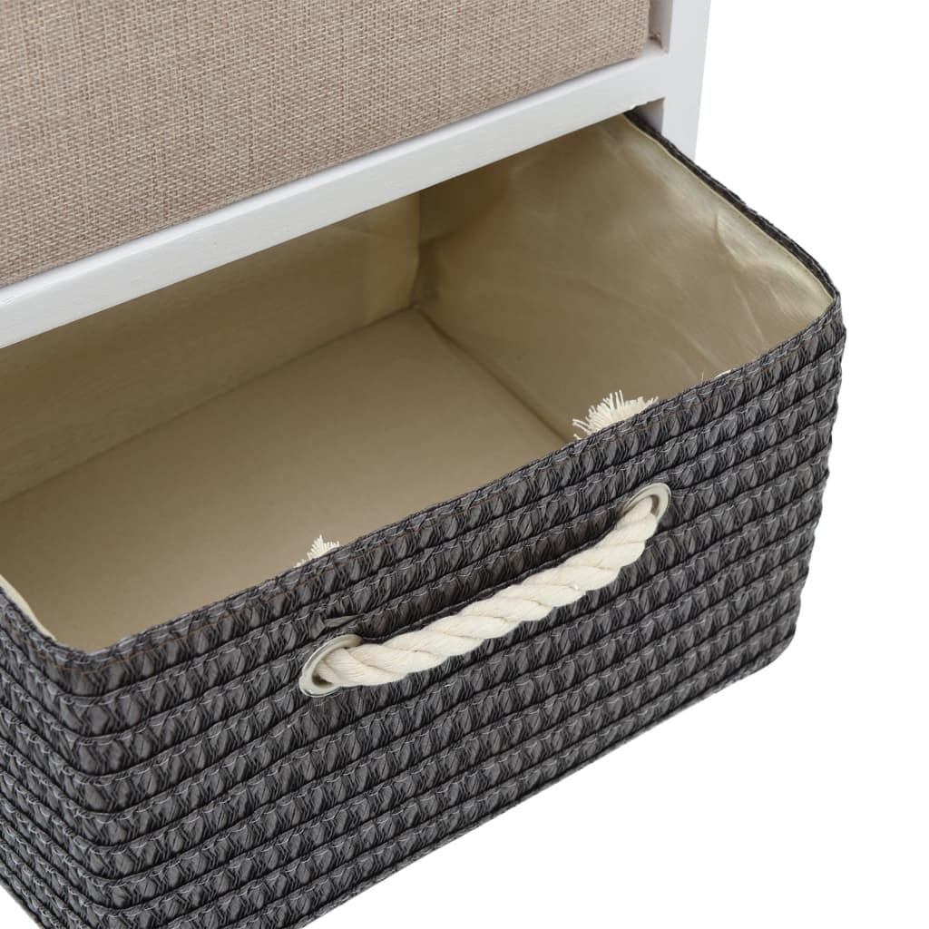 Kommode med 4 skuffer træ - number 7.