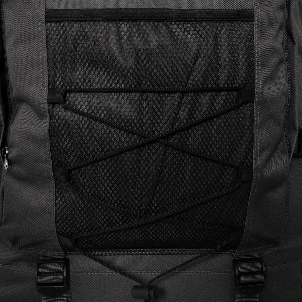 Sac à dos style militaire xxl 100 l noir - number 6.